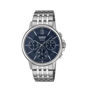 카시오 남성 메탈 손목 시계 비사이드 BMS-300D-2A