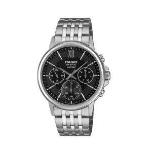 카시오 남성 메탈 손목 시계 비사이드 BMS-300D-1A