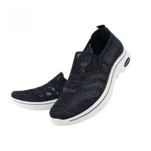 메쉬 슬립온 네이비 가벼운 쿠션 신발