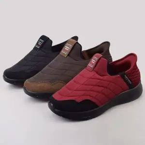 방한화 겨울 남성 슬립온 패딩 쿠션화