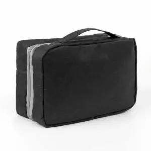 [라일리] Rly 3단 사각 파우치 블랙 메이크업파우치 파우치백