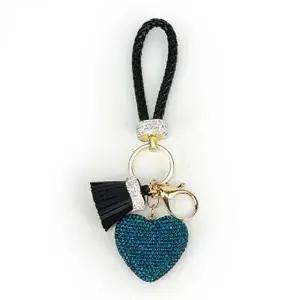 여성 열쇠고리 하트 키링 키홀더 큐빅