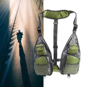 배달조끼 14 POCKET 수납조끼 통풍메쉬형 주머니조끼 390g