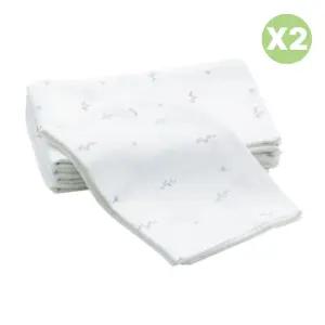 리에또 밤부 대형 천기저귀 속싸개 타올 10매 리브 BNS