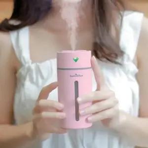 무드등가습기 사무실 자동차 USB가습기 책상 탁상용 미니 가습기