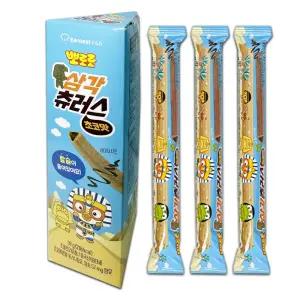 뽀로로 삼각 츄러스 칼슘 초코맛 3개입 1개/어린이 영양간식 선물