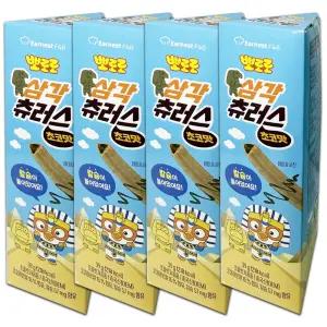 뽀로로 삼각 츄러스 칼슘 초코맛 3개입 4개/어린이 영양간식 선물