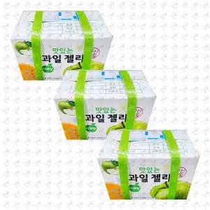 재밌는젤리 과일젤리 사과맛 75g 3개