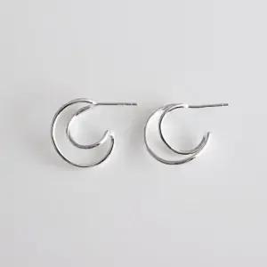 쥬얼리 실버925 크로스 링 귀걸이