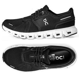 [온러닝] 25FW 여성 클라우드6 러닝 스니커즈 블랙/화이트 3WF10060299