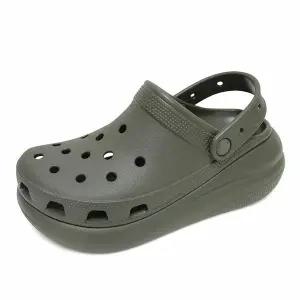[보리보리/크록스 슈즈]크록스 클래식 크러쉬 플랫폼 클로그 샌들 슬리퍼