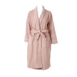 [갤러리아] [여]고급스러운 분위기 배색포인트 부드러운 테리 솔리드 로브가운(VPAA01WR)