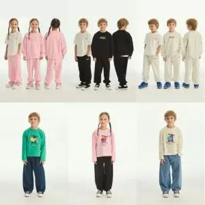 [갤러리아] 베네통키즈  트레이닝세트/ 배기데님팬츠(택1) QASE03561/QADP01541