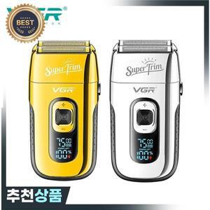VGR 면도기 전기면도기 면도기전기 휴대용면도기 전기 깎는  지적 직업인 수염 트리머 전동면도기 가지고