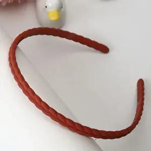 컬러 포인트머리띠 헤어밴드 여름머리띠 얇은머리띠 ZF