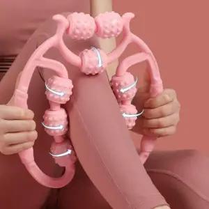 [콩심팥심]다리 롤러 마사지기 종아리 요가