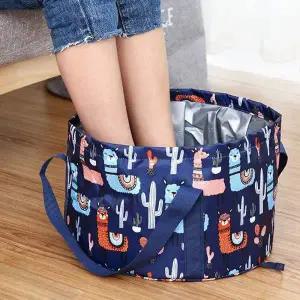 [콩심팥심]족욕 방수 수영장 가방 미니족욕 목욕가방