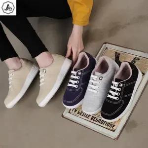 [애슬릿] 여성 스니커즈 끈없는 발편한 밴딩 운동화 가벼운