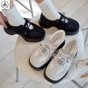 [애슬릿] 키높이 스니커즈 벨크로 레이스업 찍찍이 운동화 5cm