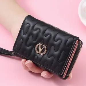 브이 버클 반지갑 학생지갑 동전지갑 여자패션 선물 동전지갑