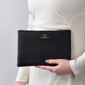 대용량 수납 블랙 화장품 파우치 메이크업 파우치 대형 보관 가방