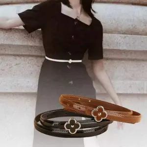 세련 감각 여성용 벨트 가죽 허리띠 데일리 코디 패션 허리벨트