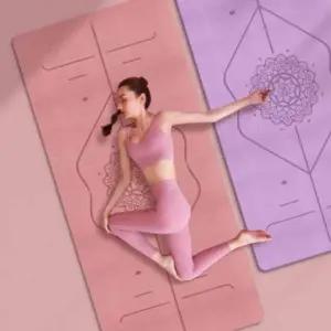 두꺼운 와이드 요가 매트 홈트 운동 랜덤 테스