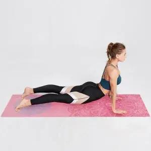 두꺼운 와이드 홈트 요가 매트 쿠션 필라테스