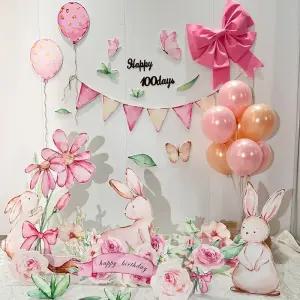 돌상 돌잔치 포토존 테이블 배경 토끼 소품 백일상 돌상포토존 100일 백일