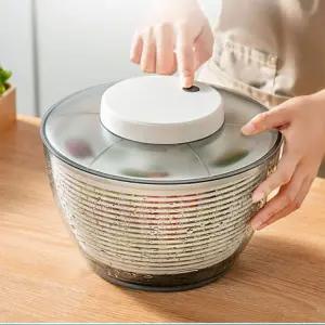 자동 야채 탈수기 탈수통 오이지 물털기 채소 원터치