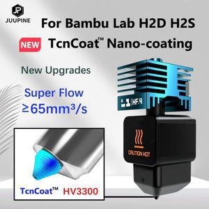 Tcncoat Bambu Lab H2D 핫엔드 H2S 익스트루더 어셈블리 노즐 HF 0.4 프린트헤드 업그레이드 예비 부품