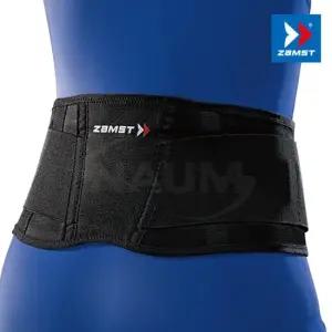 잠스트 운동보조용 얇은 스포츠 허리보호대 D3659 압박