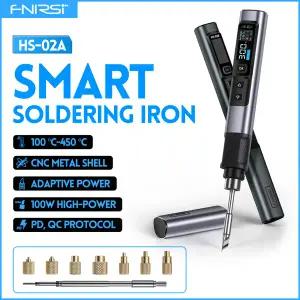 호환 FNIRSI HS-02A 납땜 인두 열삽입 너트 툴 키트 M2-M8 내장형 나사 너트 및 C245 인두 팁 3D 프린터용