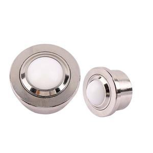 하드웨어 SP 볼 캐스터  범용 나일론 도르래 스틸 아이 라운드 휠 가구