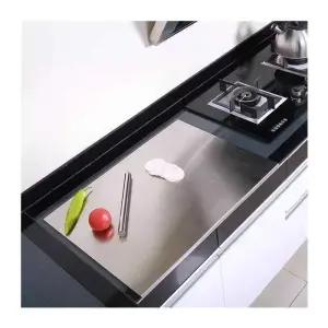 싱크대 스텐 상판 폭 도마 업소용 0mm 씽크볼 곰팡이 40x길이 60 조리 판 방지