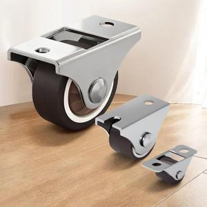 2피스 무소음 방향성 휠 슬라이딩 도어 가이드 직각 수직 풀리 미니 소형