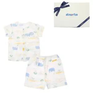 [갤러리아] (압소바출산,백일,돌,유아내의세트,예쁜내의)글로우코튼모달매쉬반소내의(A1B-10314)