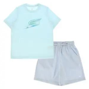 [갤러리아] (스케쳐스키즈) 여름 남아 빅 로고 상하의셋업_SK3BOCGM021_BLUE