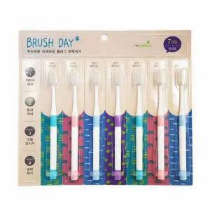 [골드스마일]ToB 브러쉬데이 칫솔 7p 부드러운 미세모 잇몸케어 소프트 대용량