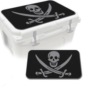 맞춤형 에바 폼 패드  SeaDek 탑용  YETI 툰드라 쿨러에 적합  해양용 EVA 매트  해적 패턴 포함