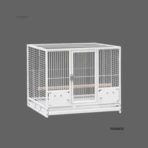 스틸제 야외 새장 모이통 잉꼬 번식 상자 대형 앵무새 스탠드 애완용품