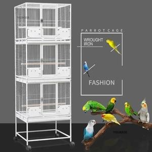 야외 새장 먹이통 잉꼬 번식 상자 대형 앵무새 스탠드 애완용품
