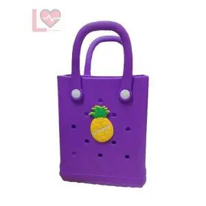 [에이치플러스몰]ToB 롱타임헬씨 미니백 방수 비치 퍼플 크로스 수영가방 가방쇼핑몰