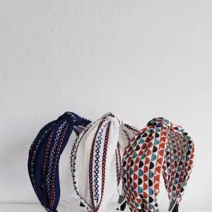 빈티지 스타일 여성용 헤어밴드 머리끈 여자 머리장식