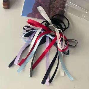 리본 헤어 스크런치 곱창머리끈 양갈래 데일리 아이돌 무대 Y2K