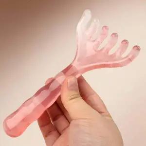 BS 포크형 두피괄사 얼굴 머리 바디 마사지 승모근 림프순환 지압