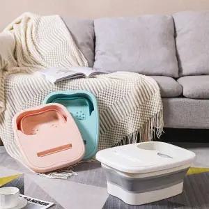 튼튼한 접이식 발족욕통 족욕바구니 바스켓 발마사지 지압 접이식