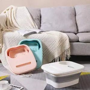 튼튼한 접이식 발족욕통 족욕바구니 바스켓 발마사지 지압 접이식