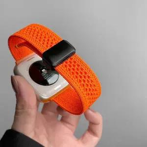 애플워치SE3 2 1세대 호환 마그네틱 니트 나일론 스트랩 스포츠밴드