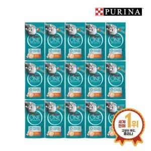 원캣 고양이 간식 면역력 퓨레 치킨 56g(4x14g) 15개